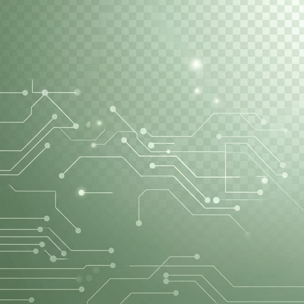 Sage tech abstract background